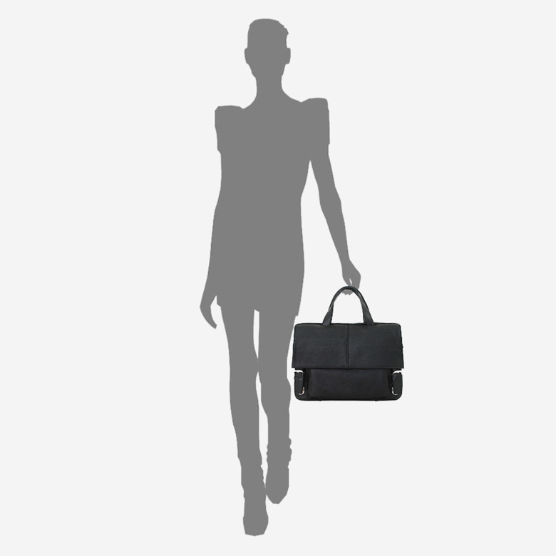 Портфель Protege, Ц-206.1 темно-коричневый/мокко/бисквит