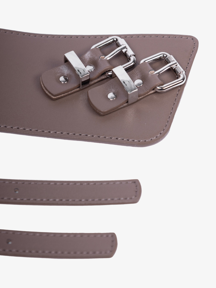 Ремень женский на пояс Baggins 1524 тауп Ремень женский на пояс Baggins 1524 тауп