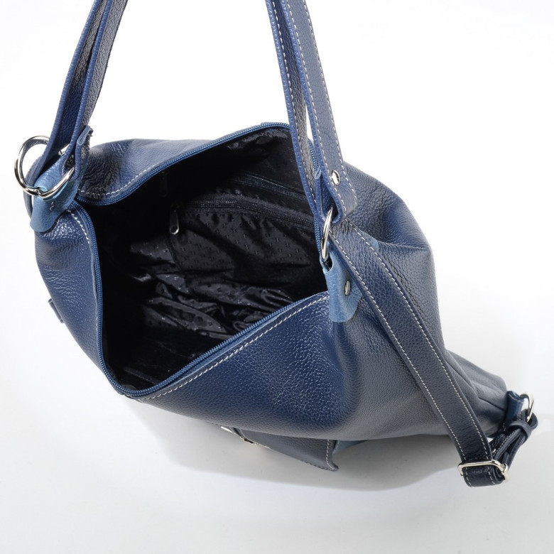 Сумка-рюкзак Sumkov 284 синий джинс