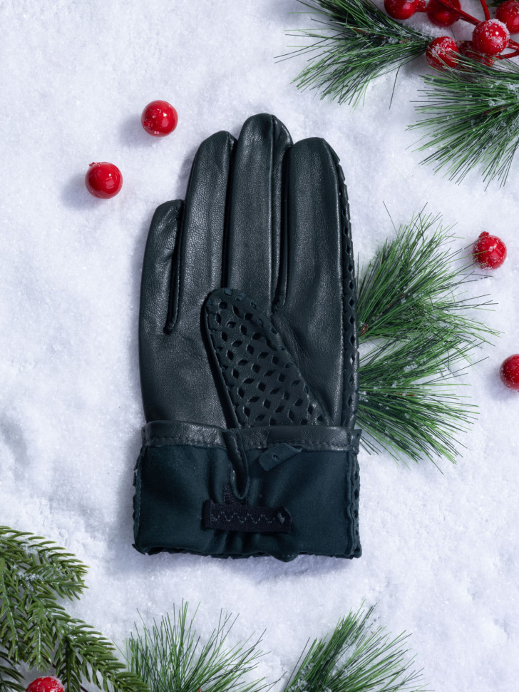 Перчатки женские Baggins 212149 зеленые Перчатки женские Baggins 212149 зеленые