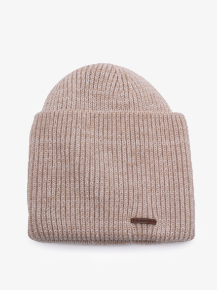 Шапка MARHATTER 12122 бежевая