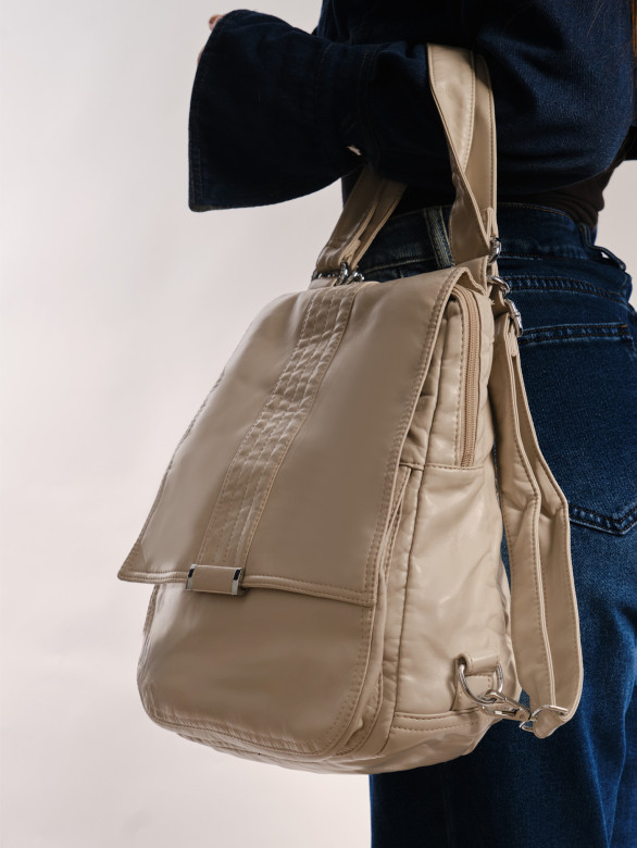 Рюкзак Baggins 5698 св.бежевый 