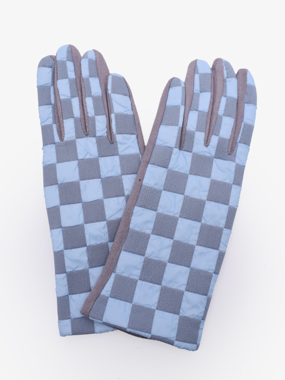 Перчатки женские Тепло (4.6) 1360 клетка Перчатки женские Тепло (4.6) 1360 клетка