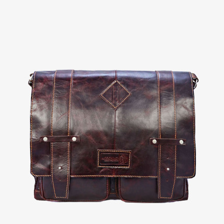 Сумка-планшет мужская XL Zolo, 1138-8 cognac Сумка-планшет мужская XL Zolo, 1138-8 cognac