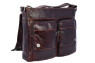 Сумка-планшет мужская XL Zolo, 1138-8 cognac