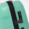 Чемодан Eberhart Wave 46W-022 полипропилен 4 колеса зелёный