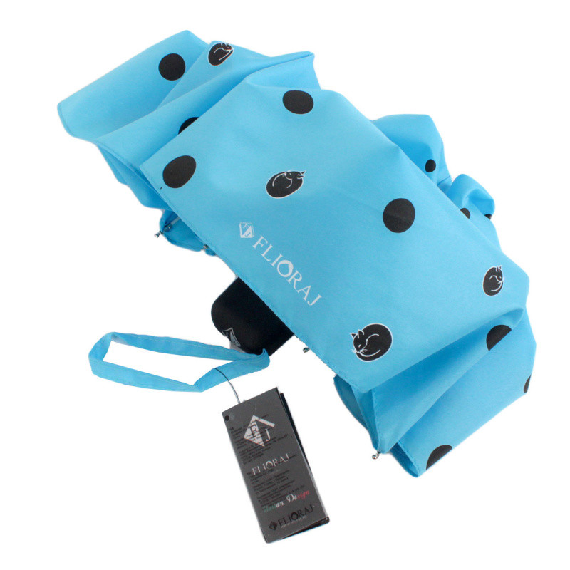 Зонт женский Flioraj 170408 голубой Зонт женский Flioraj 170408 голубой