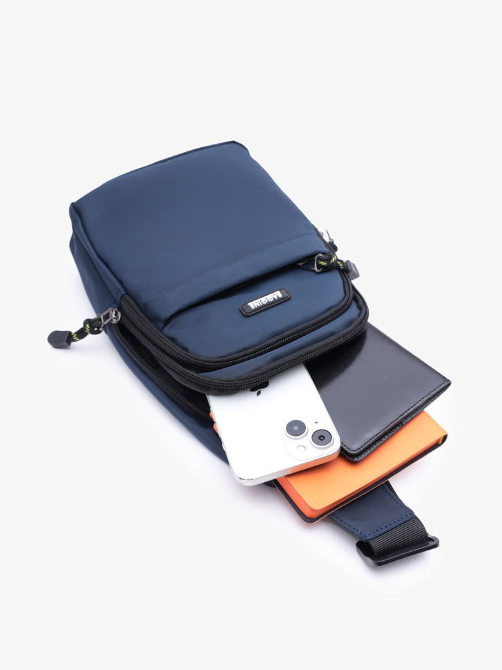 Рюкзак на одно плечо Baggins 3786 синий Рюкзак на одно плечо Baggins 3786 синий