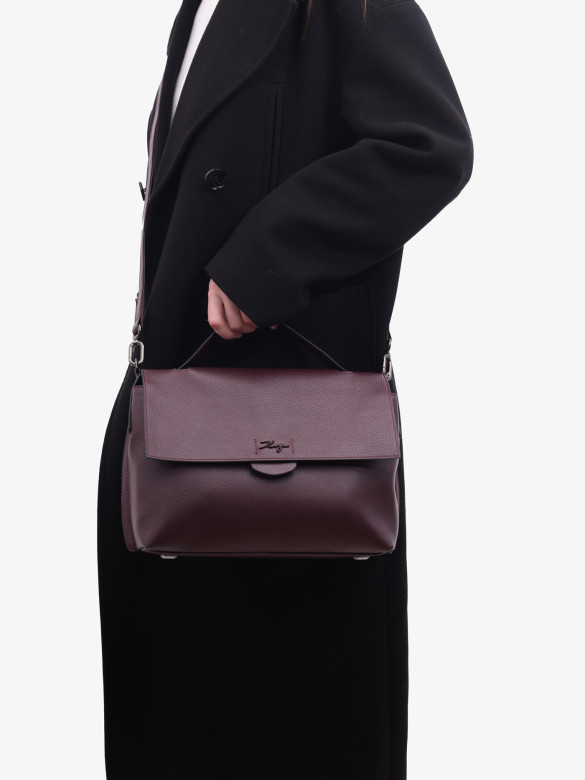 Сумка женская Karya 2447 бордо
