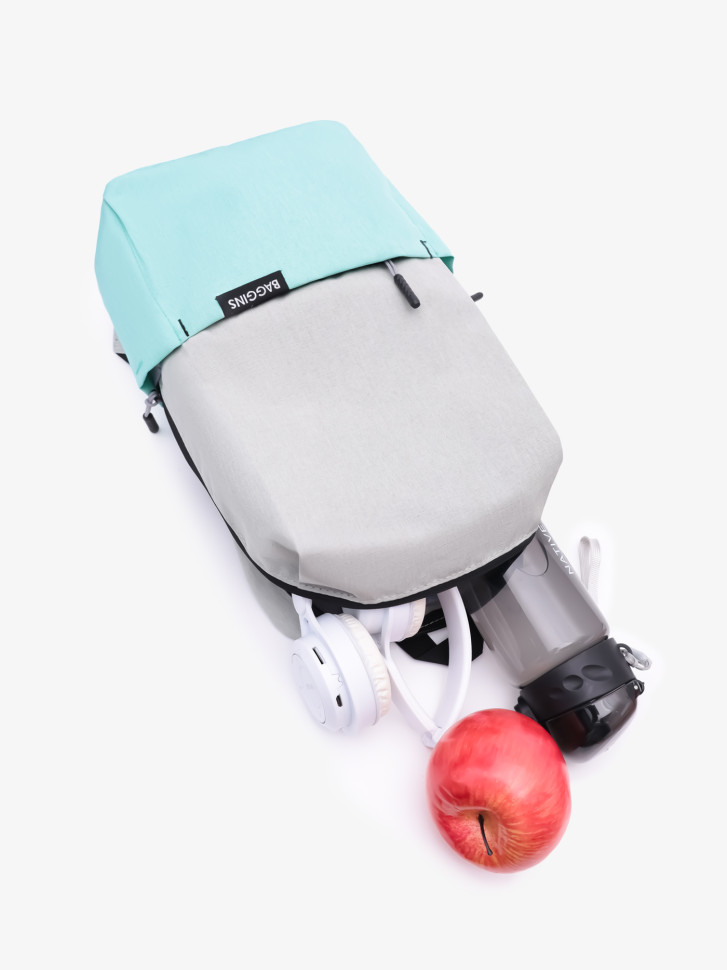 Рюкзак Baggins 621 серый/зеленый