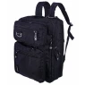 Сумка-рюкзак трансформер из текстиля Numanni 356 чёрная
