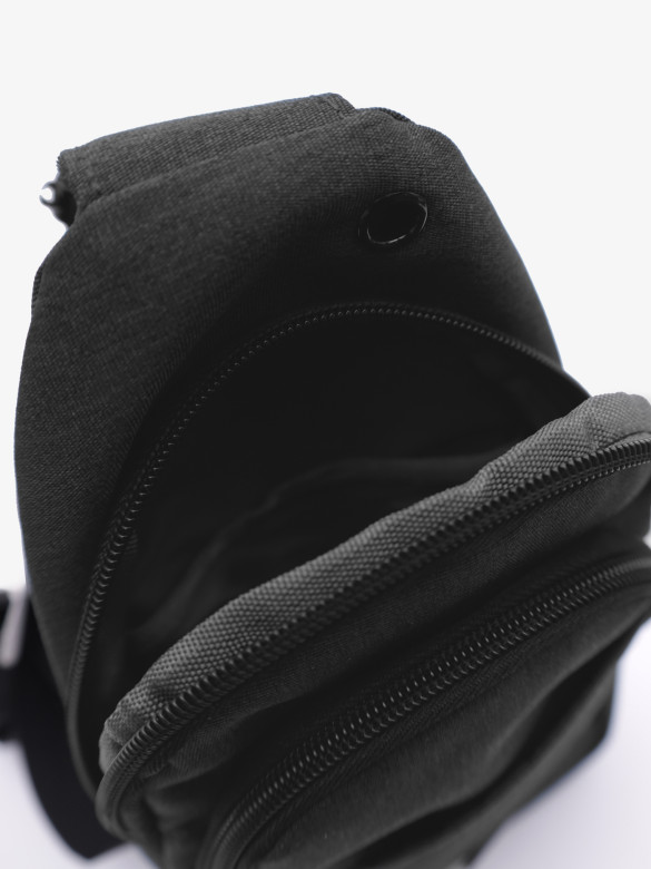 Рюкзак на одно плечо Baggins 3737 черный Рюкзак на одно плечо Baggins 3737 черный