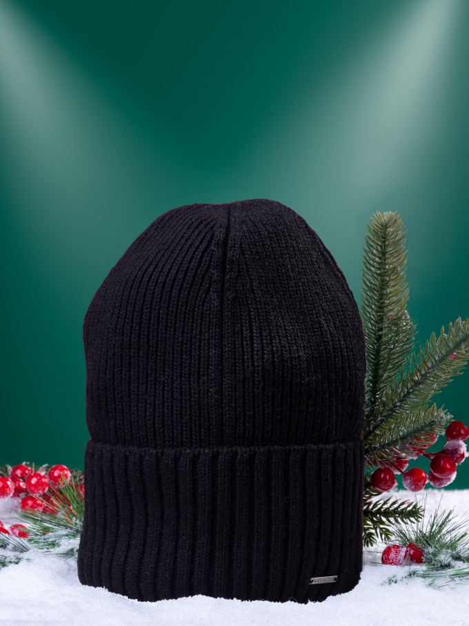 Шапка женская 13240 MARHATTER чёрный(56-58)