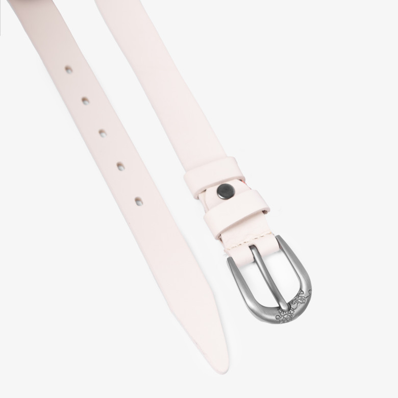 Ремень женский Remart №30 кантри бежевый