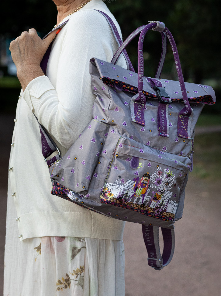 Сумка-рюкзак Minigirl 20175 город