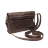 Коричневая женская кожаная сумка Natalia Kalinovskaya С74п-622 «Аллегра» 