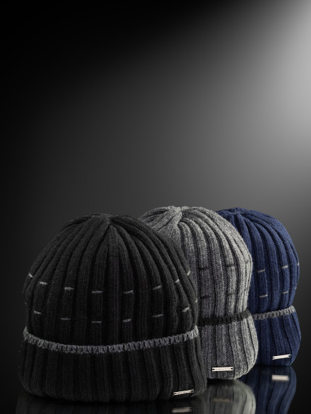 Ушанка мужская 13342/5 MARHATTER чёрная (57-59)