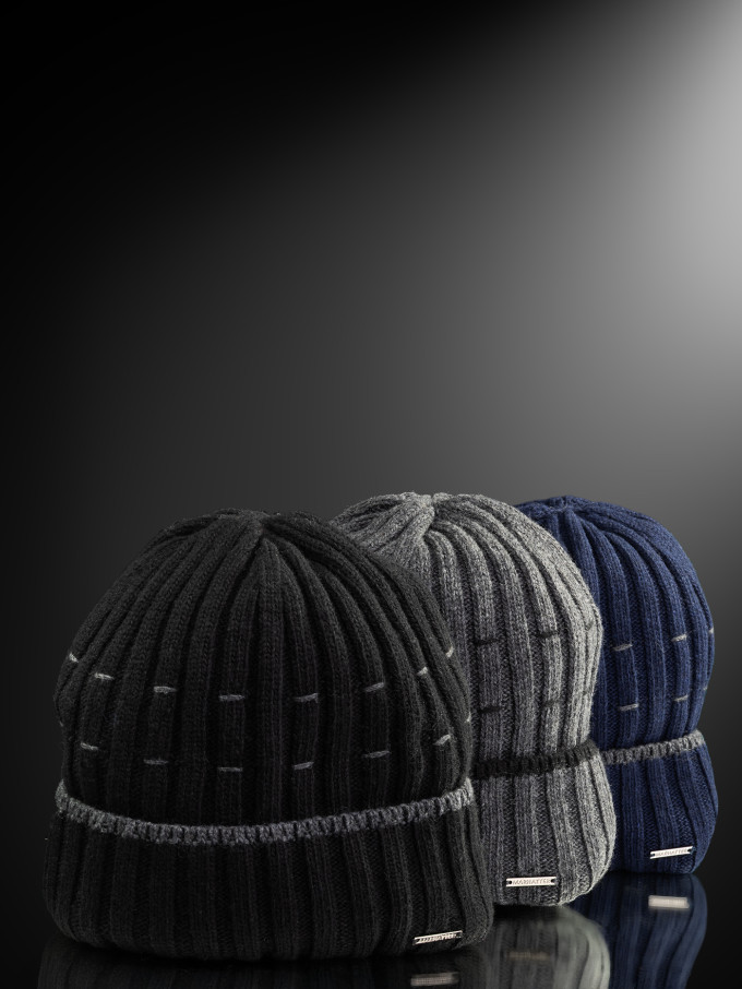 Ушанка мужская 13342/5 MARHATTER чёрная (57-59)