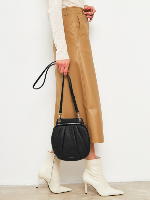 Сумка Curanni 2477 вителло черный ник