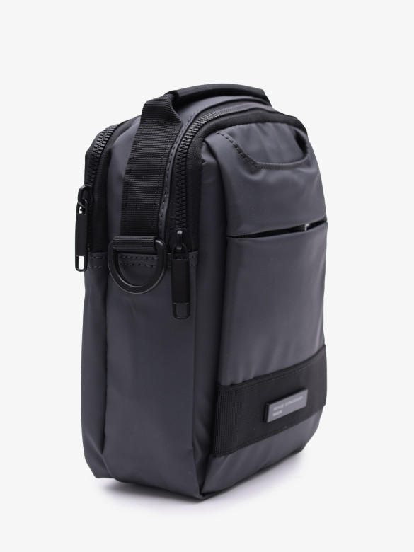 Сумка мужская Baggins 0919 серая Сумка мужская Baggins 0919 серая