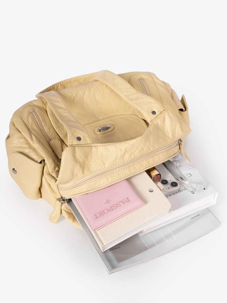 Сумка Runyi, А808 светло-желтая Сумка Runyi, А808 светло-желтая