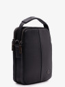 Мужская сумка через плечо Hight Touch 1664-6 чёрная Мужская сумка через плечо Hight Touch 1664-6 чёрная