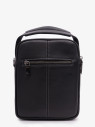 Мужская сумка через плечо Hight Touch 1664-6 чёрная Мужская сумка через плечо Hight Touch 1664-6 чёрная