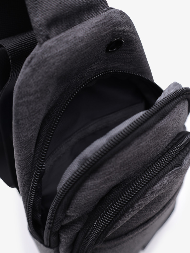 Рюкзак на одно плечо Baggins 3737 серый Рюкзак на одно плечо Baggins 3737 серый