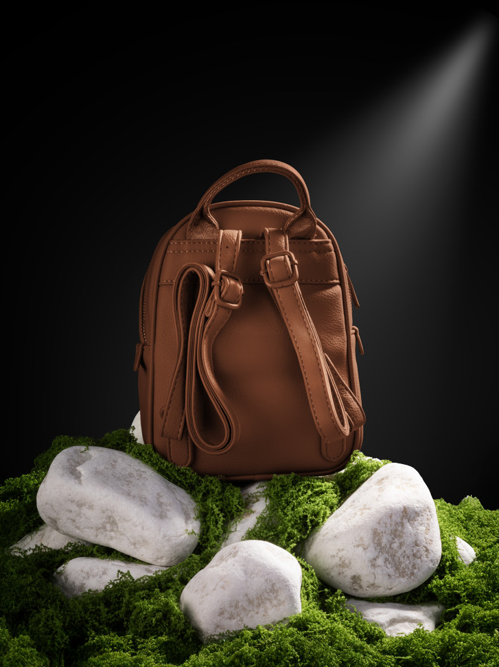 Рюкзак городской David Jones 7637 cocoa brown Рюкзак городской David Jones 7637 cocoa brown