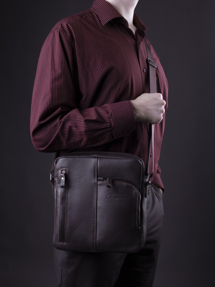 Сумка МУЖ. BG 1069 кор.наппа