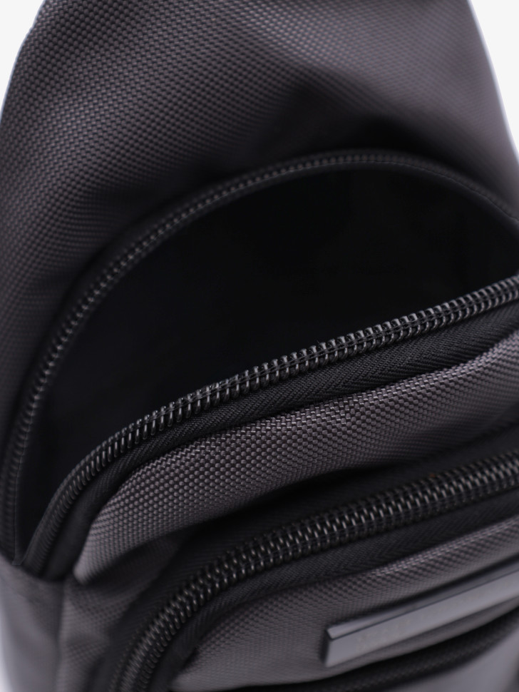 Рюкзак на одно плечо Baggins 6924 серый