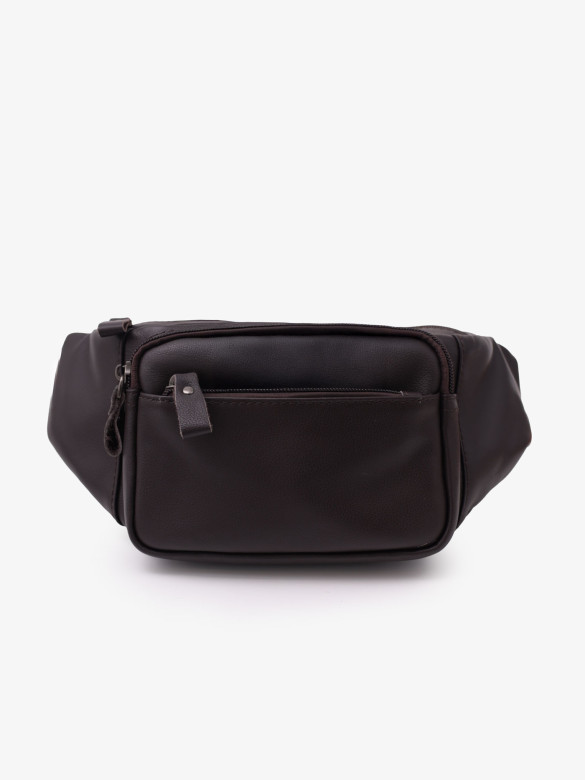 Сумка на пояс Baggins Б 0168 коричневая Сумка на пояс Baggins Б 0168 коричневая