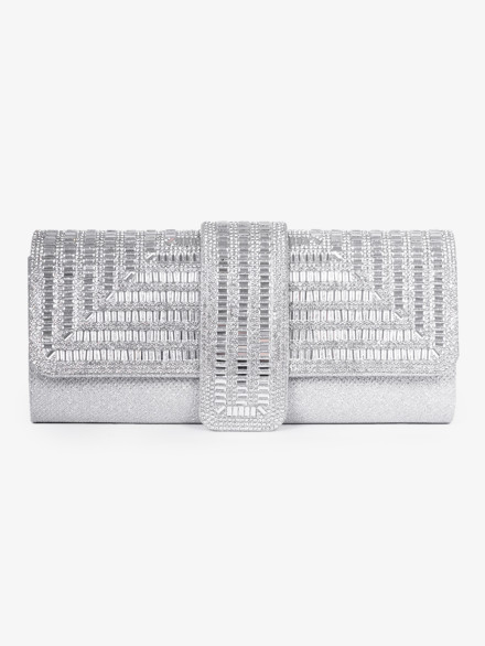Клатч Baggins CH4123 серебристый Клатч Baggins CH4123 серебристый