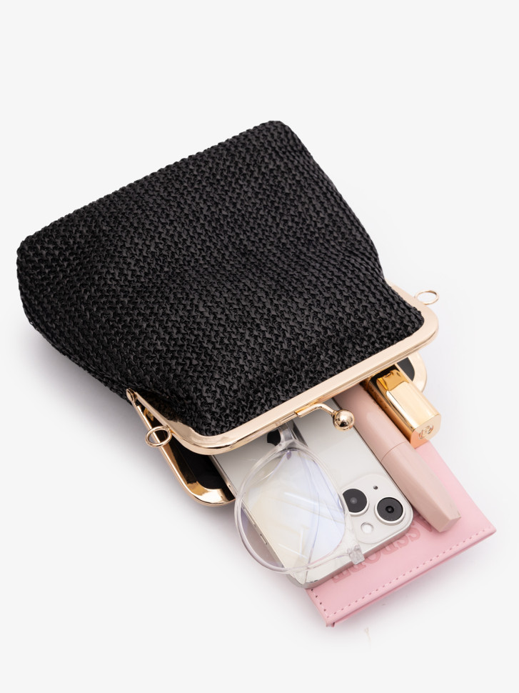 Клатч женский 2018 черный Клатч женский 2018 черный