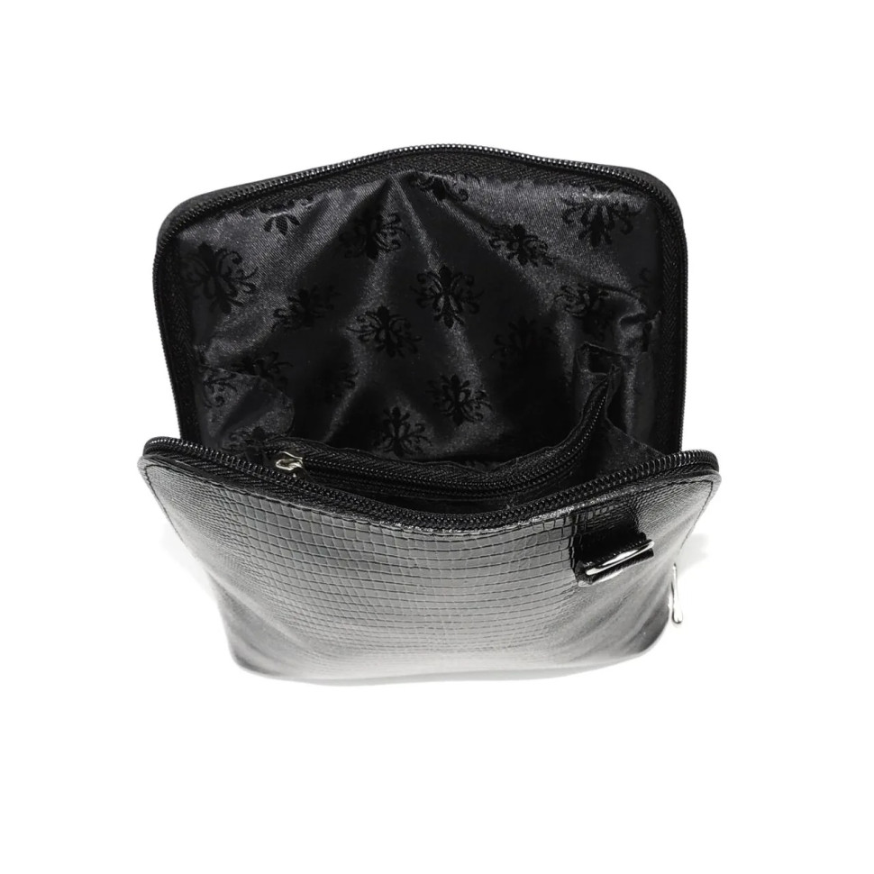 Сумка женская Natalia Kalinovskaya С 83р.911 «Бенте» чёрная рептилия