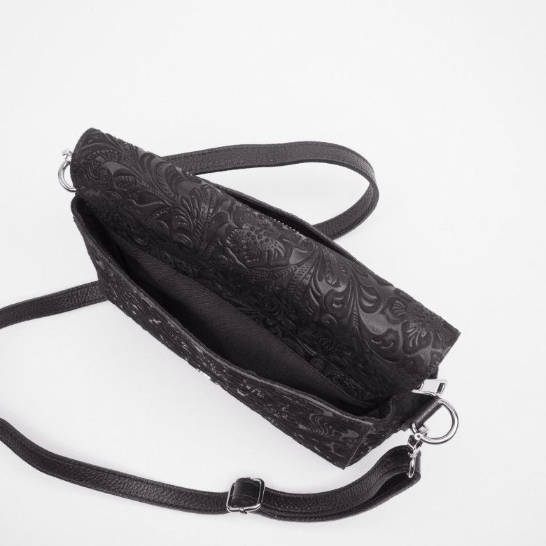 Сумка женская итальянская Roberta Firenze sissi 745 чёрная