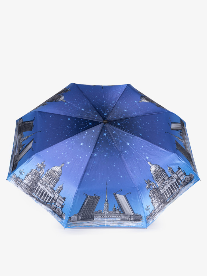 Зонт женский 114 СПб синий