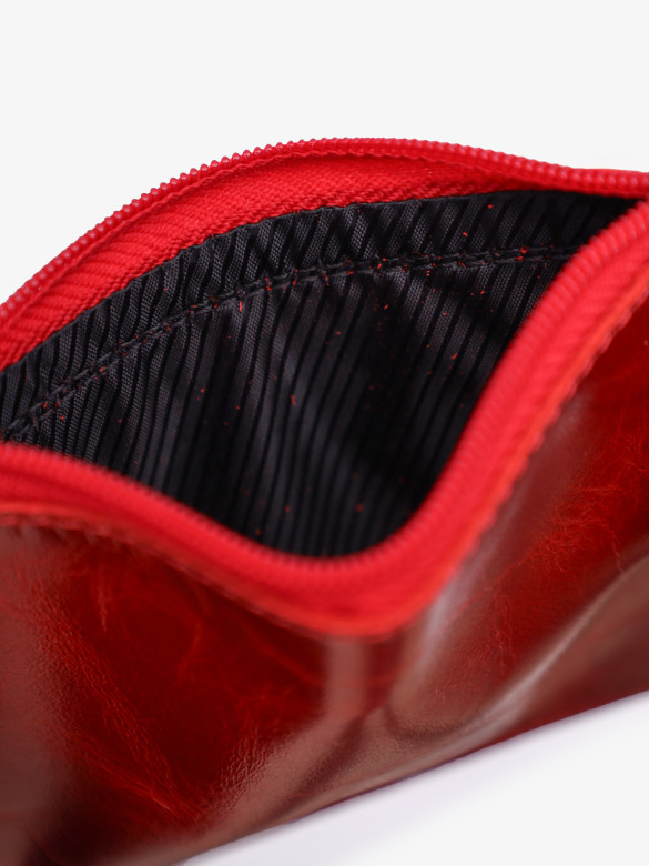 Картхолдер-монетница П-801-1930 красный