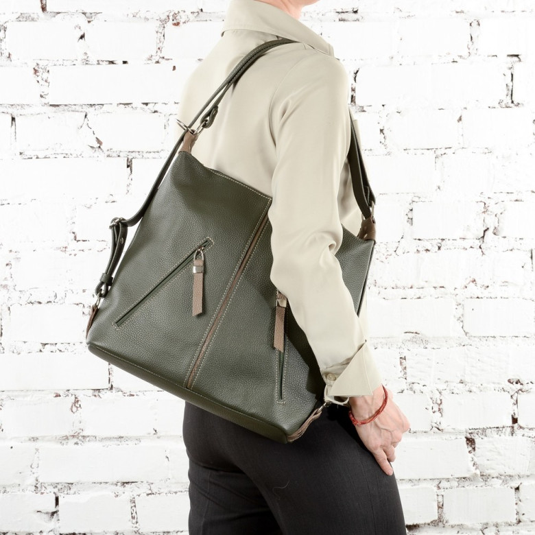 Сумка-рюкзак Sumkov 286/1 чер/св