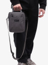 Сумка мужская Baggins 1017 серая
