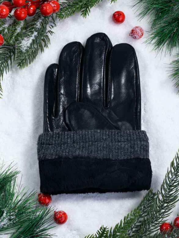 Перчатки мужские Fascino 200602 черные 