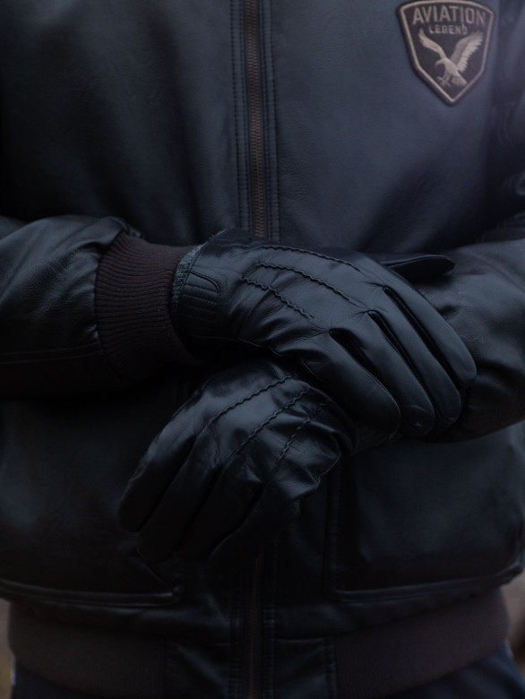 Перчатки мужские Fascino 200602 черные 