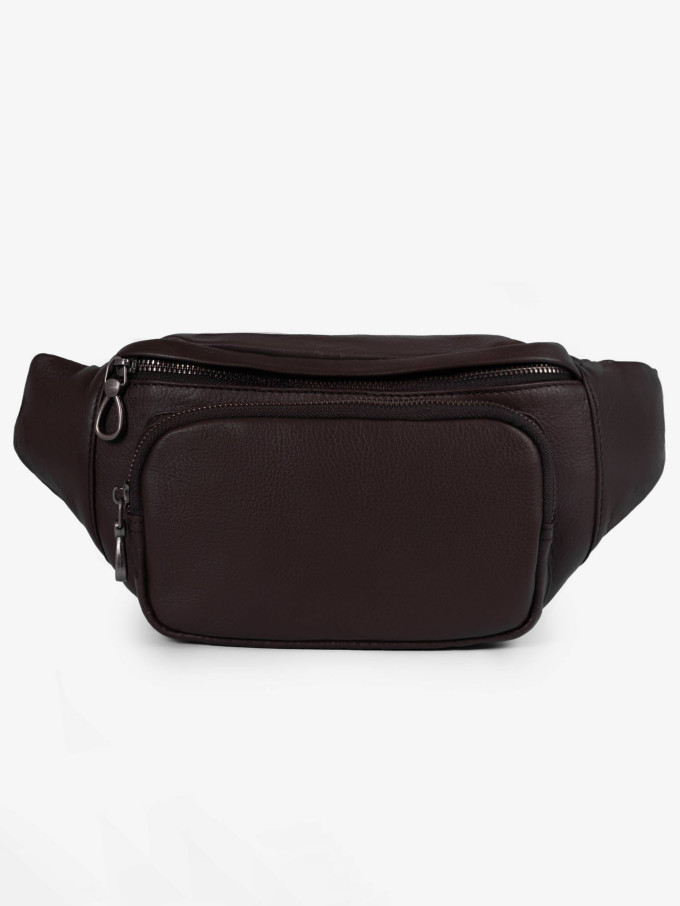 Сумка на пояс Baggins, Б 310 коричневая Сумка на пояс Baggins, Б 310 коричневая