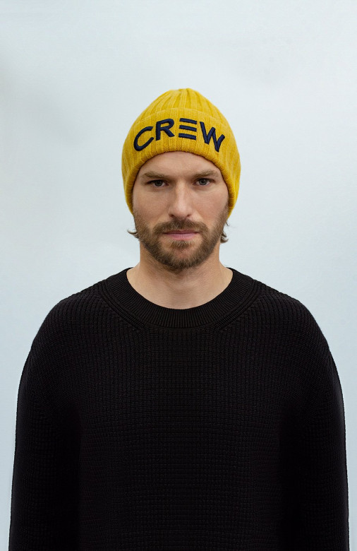 Мужская шапка 12748 MARHATTER жёлтый