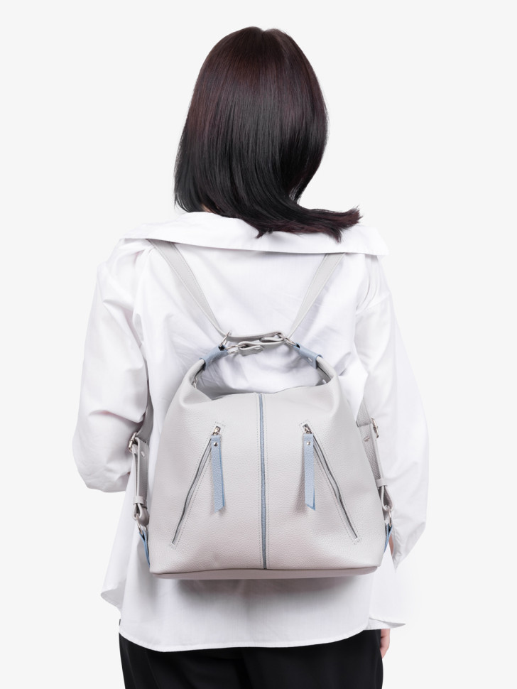 Сумка-рюкзак Sumkov Р-286/1 светло-серая Сумка-рюкзак Sumkov Р-286/1 светло-серая