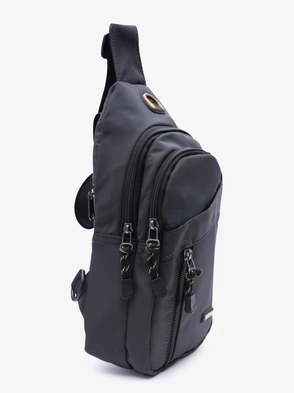 Рюкзак на одно плечо Baggins 82055 серый