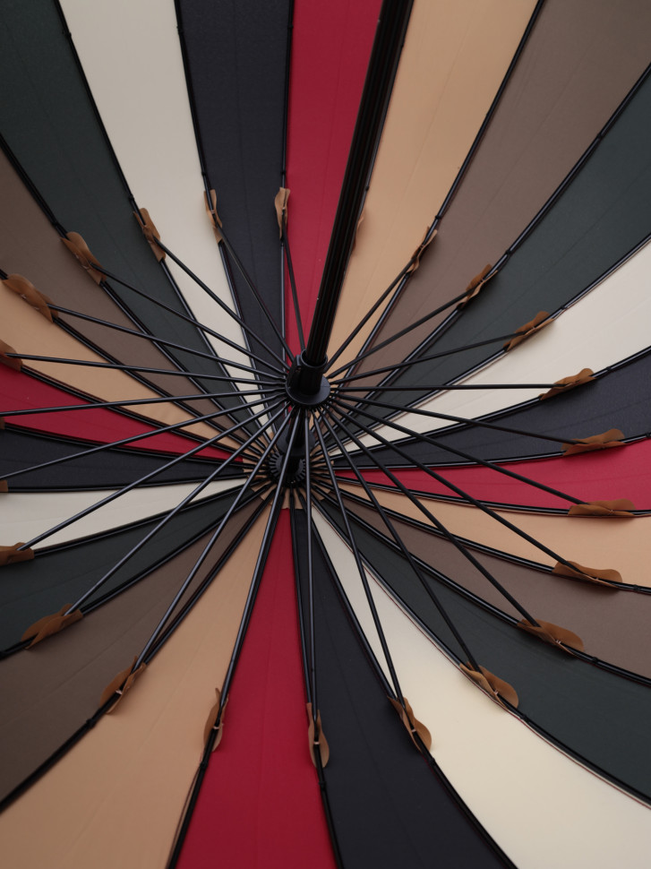 Зонт-трость Три Слона 2400 зелёный механика, 24 спицы Зонт-трость Три Слона 2400 зелёный механика, 24 спицы