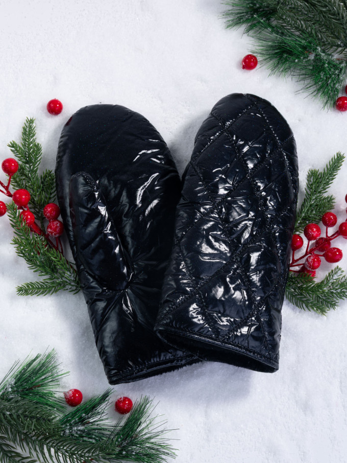 Варежки женские Baggins балоний стег.ромб в ассорт. Варежки женские Baggins балоний стег.ромб в ассорт.