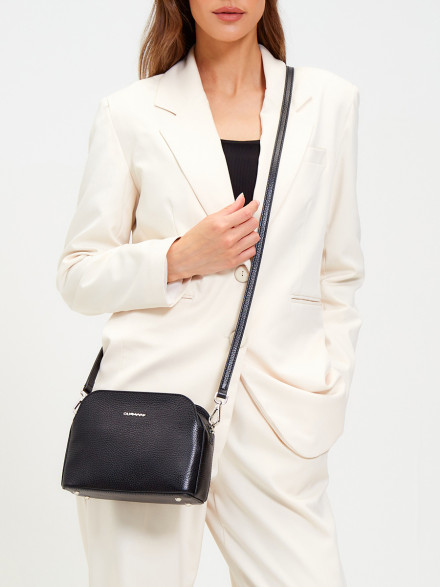 Сумка Curanni 2537 вителло черная Сумка Curanni 2537 вителло черная