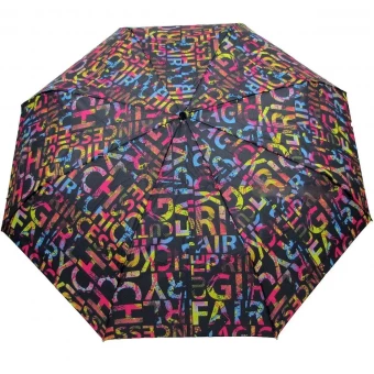 Зонт женский Doppler 74615720 "Яркие буквы", полный автомат